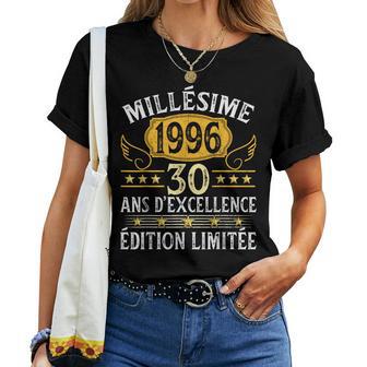 Vintage 1996 30 Ans Anniversaire Homme Millésime 1996 T-shirt femme - Cadeauxyz