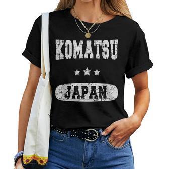Vintage Komatsu Japón Camiseta de mujer - Regaloses