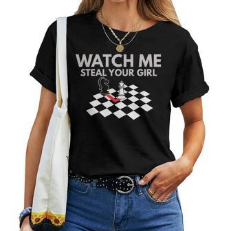Watch Meteal Your Girl Divertidas De Ajedrez Camiseta de mujer - Regaloses