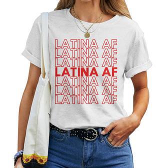 Af Latina Camiseta de mujer - Regaloses