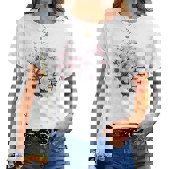 Akura Cherry Blossom Japonais T-shirt femme - Cadeauxyz