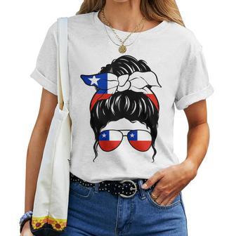 Chica Chilena Chile Bandera Chilena Orgullosa Chilena Camiseta de mujer - Regaloses