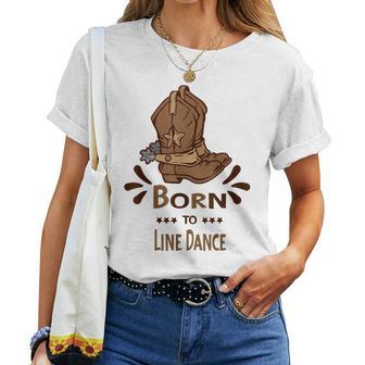 Country Dance Botasaqueras Occidentales Para Camiseta de mujer - Regaloses