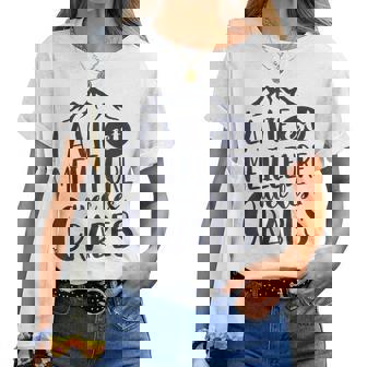 Crabe Drole Fille Enfantie Avec Les Crabes T-shirt femme - Cadeauxyz