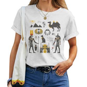 De Egipto Ropa Egipcia De Egipto Para Egipto Manga Larga Camiseta de mujer - Regaloses