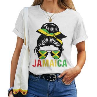 Drapeau Jamaïcain Couleur Jamaïcaine S Robe Jamaïcaine T-shirt femme - Cadeauxyz
