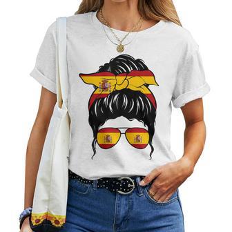 Española Chica España Bandera Española Orgullosa Camiseta de mujer - Regaloses
