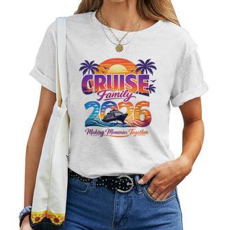Famille De Croisière 2026 Créer Desouvenirs Ensemble T-shirt femme - Cadeauxyz