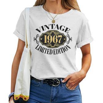 Intage 1967 Anniversaire Pour Hommes Et S 1967 T-shirt femme - Cadeauxyz