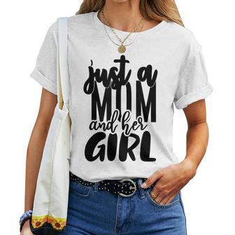 Juste Une Fille Eta Mèrea Mèrea Fille Aiment La Famille T-shirt femme - Cadeauxyz
