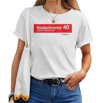 Kodachrome 40 T-shirt femme - Cadeauxyz