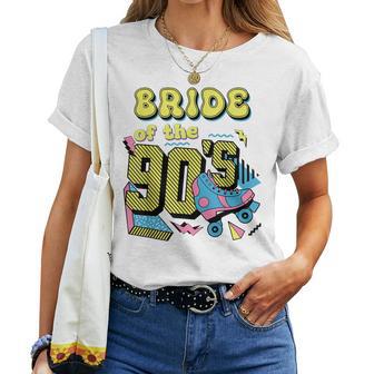 Sposa Degli Anni '90 Retro Addio Al Nubilato Daposa Maglietta da donna - Novitaregali