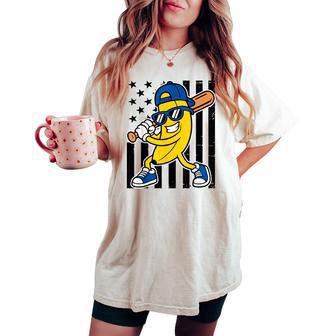Banana Cartoon Kids Youth Boys Girls Women's Oversized Comfort T-shirt - Thegiftio UK
