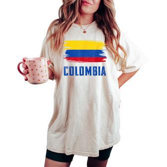 Colombia For Columbian Flag Women's Oversized Comfort T-shirt - Thegiftio UK