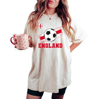 England English Flag Pride Kids Women's Oversized Comfort T-shirt - Thegiftio UK