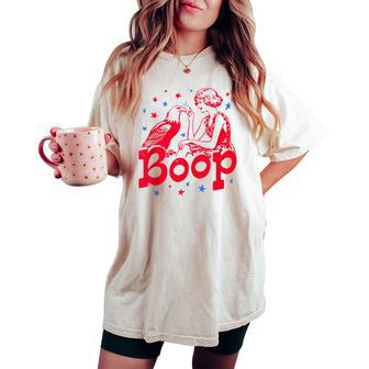 Independence Day Eagle Boop For Men's Women Women's Oversized Comfort T-shirt - Thegiftio UK