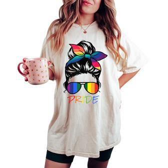 Orgullo Gay Desordenado Bollo Arco Iris Gafas Deol Lgbtq Es Orgullo Gay In Mangas Camiseta extragrande cómoda para mujer - Regaloses