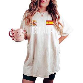 Spain Espana Kids Women's Oversized Comfort T-shirt - Thegiftio UK