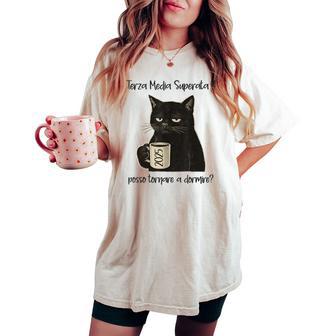 Terza Mediauperata Diplomacuola 2025 T-shirt comoda oversize da donna - Novitaregali