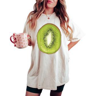 キウイシャツ 大人 男性 女性 キッズ キウイコスチューム レディースオーバーサイズコンフォートTシャツ - Kawaiitshirt