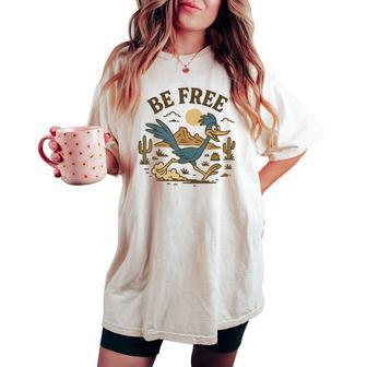 ロードランナー ギフト 女性 男性 大学 大学 レディースオーバーサイズコンフォートTシャツ - Kawaiitshirt