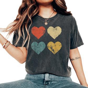 4 Coeursintage Original Cadeauaintalentin Homme T-shirt oversize confortable pour femme - Cadeauxyz
