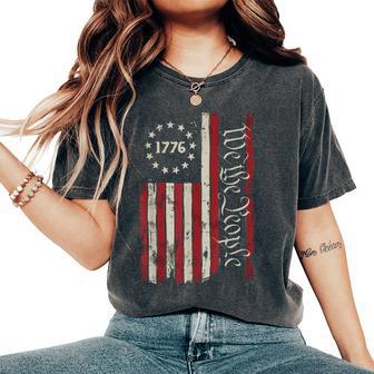4Th Of July We The People Independence Day Kids Women's Oversized Comfort T-Shirt - Thegiftio UK