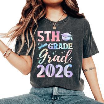 5Th Grade Graduation Class 2026 Elementary School Graduate Women's Oversized Comfort T-Shirt - Thegiftio UK