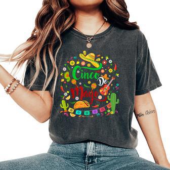 5Th Of May Party Cinco De Mayo Party Women's Oversized Comfort T-Shirt | Mazezy