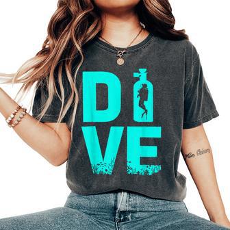 Arte Divertente A Tema Immersioniubacquee Per Uomini Donne Immersioniubacquee T-shirt comoda oversize da donna - Novitaregali