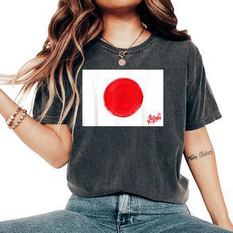 Bandiera Giapponese Del Giappone Patriottica Uomini Donne Bambini T-shirt comoda oversize da donna - Novitaregali