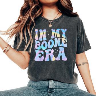 In My Boone Era Boone Heart Kids Groovy Women's Oversized Comfort T-Shirt - Thegiftio UK