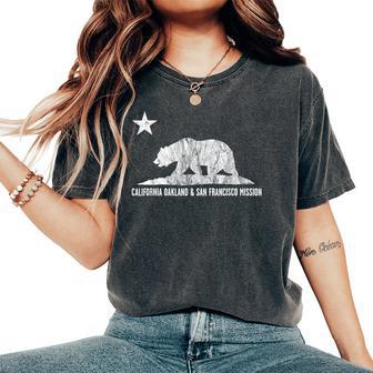 California Oakland Ean Francisco Mission T-shirt comoda oversize da donna - Novitaregali