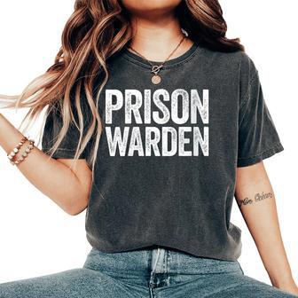 Camisa De Guardián De La Prisión Para Adultos Niños Hombres Es Disfraz De Guardián De La Cárcel Cuello Camiseta extragrande cómoda para mujer - Regaloses