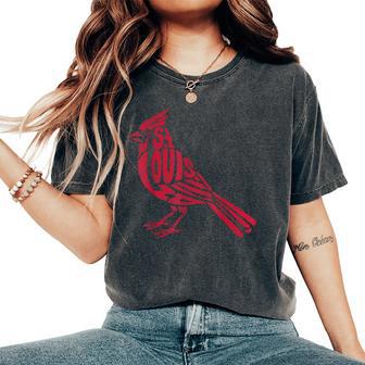 Cardinal Retro Vintage Women's Oversized Comfort T-Shirt - Thegiftio UK