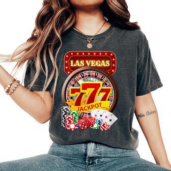 Casinos De Jeu De Hasard À Lasegas Nevada T-shirt oversize confortable pour femme - Cadeauxyz