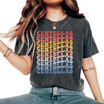 Centellas City Groovy Retro Camiseta extragrande cómoda para mujer - Regaloses