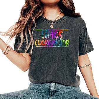 Chaos Coordinator Preschool Teacher Kindergarten T-shirt comoda oversize da donna - Novitaregali