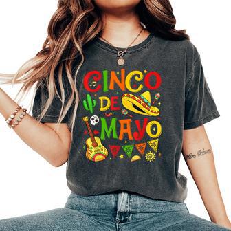 Cinco De Mayo Mexican Fiesta Party 5 De Mayo Women Women's Oversized Comfort T-Shirt | Mazezy