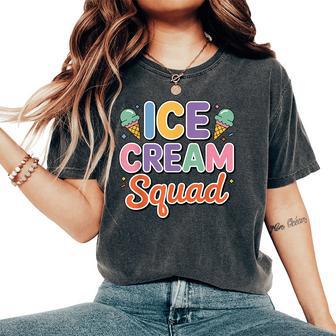 Cool Ice Cream Costume For Kids Adult Ice Cream Women's Oversized Comfort T-Shirt - Thegiftio UK