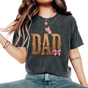 Dad Of Daughter Father Girl Proud Dad Women's Oversized Comfort T-Shirt | Seseable UK