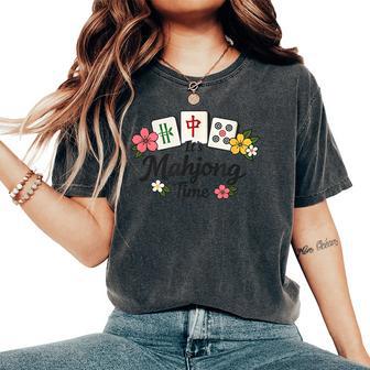 De Mahjong Para Regalo Divertido Para Amantes Del Mahjong Camiseta extragrande cómoda para mujer - Regaloses