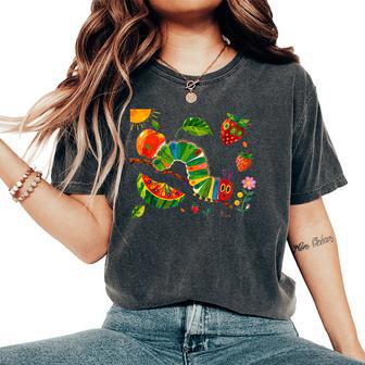 Flower Cute Caterpillar Costume Garden Floral Bug Lover Kid Women's Oversized Comfort T-Shirt | Seseable UK