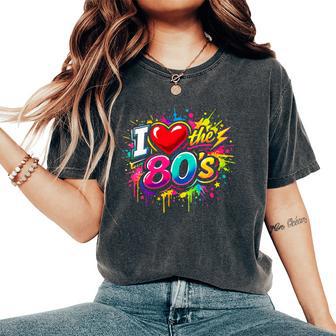 Fun Times I Love The 80S Throwback Un Classique Rétro Des Années 80 T-shirt oversize confortable pour femme - Cadeauxyz