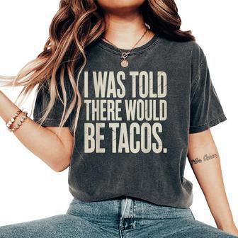 Taco Costume For Cinco De Mayo Taco Lover Women's Oversized Comfort T-Shirt - Thegiftio