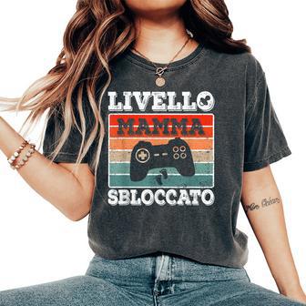 Futura Mamma Livello Mammabloccato Incinta Madre In Attesa T-shirt comoda oversize da donna - Novitaregali