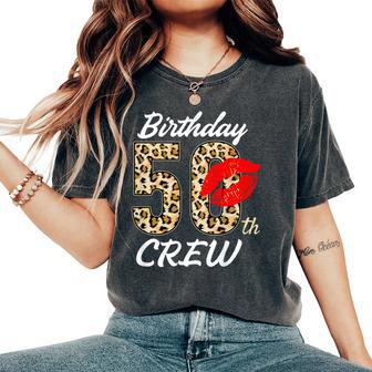 Girls Trip 2024 Queen It's My 50Th Birthday Crew Squad Women's Oversized Comfort T-Shirt - Thegiftio