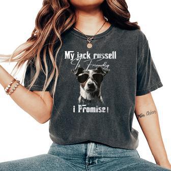 Jack Russell Dad Día Del Padre Amante De Los Perros Hombres Es Camiseta extragrande cómoda para mujer - Regaloses