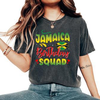 Jamaica Birthday Squad Girls Trip 2026 Bachelor Party Women's Oversized Comfort T-Shirt - Thegiftio UK