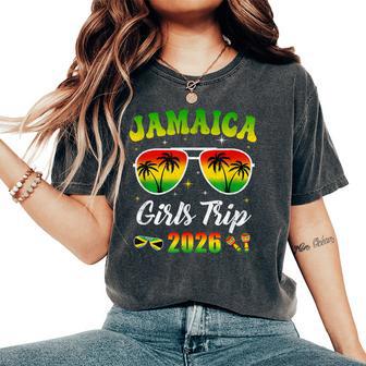 Jamaica Girls Trip 2026 Summer Vacation Party Women's Oversized Comfort T-Shirt | Mazezy